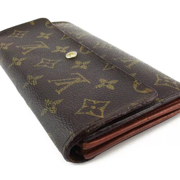 Louis Vuitton Purse Monogram beige Monogram canvas Authentic used T18968 - Picture 4 of 9